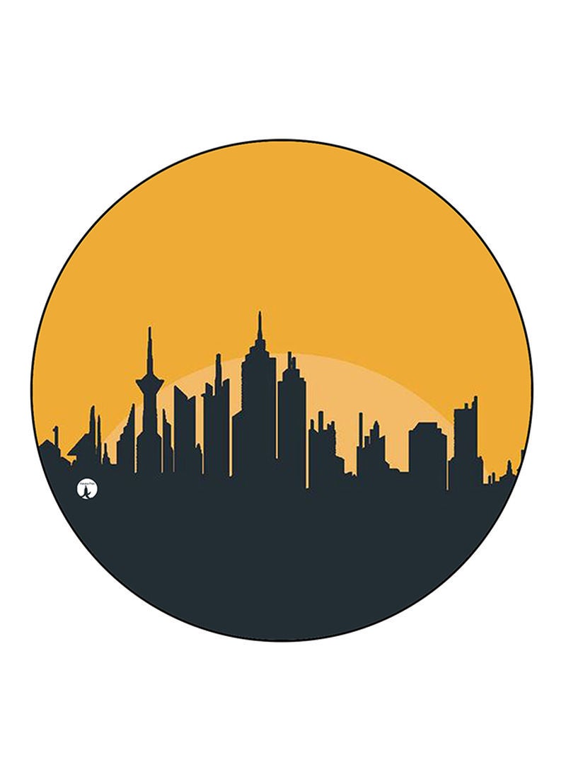 RKN A City Printed Mouse Pad Multicolour