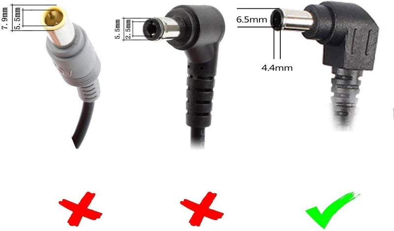 DTK شاحن كمبيوتر محمول 19.5V 4.7A 90W لجهاز سوني نوت بوك، كابل طاقة، محول تي��ر متردد، سلسلة VAIO PCG VPC VGP PCGA SVE SVF، موصل: 6.5 �� 4.4 مم - Image 4