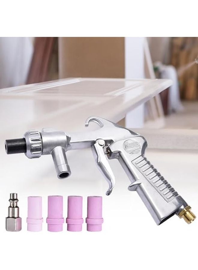 طقم صنفرة هوائي صناعي مع فوهة لتلميع متعدد الأغراض - Image 4