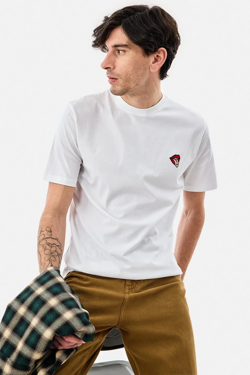 سنيتش تيشيرت مطرز بحمض