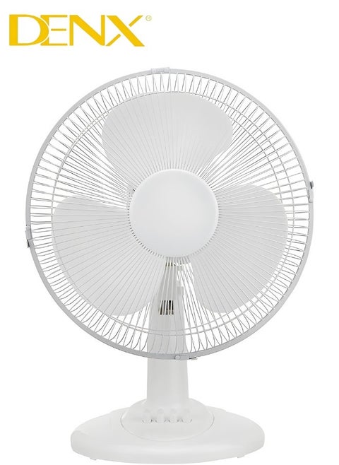 3-blade electric table fan, 45 watts, with 3 speeds