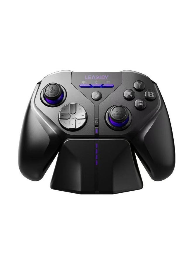 LEADJOY Professional Gamepad Leadjoy Xeno Plus Wireless Game Controller + Joystick Caps and Motion Caps Set #2 for Nintendo Switch/Switch 2, PC, Android & iOS with TMR Joysticks, Hall Effect & Tactile Dual Triggers, 6-Axis Gyro, 4 Back Paddles, 1000Hz Polling Rate, 1000mAh Battery, Smart Start-Stop Charging Dock - Image 5