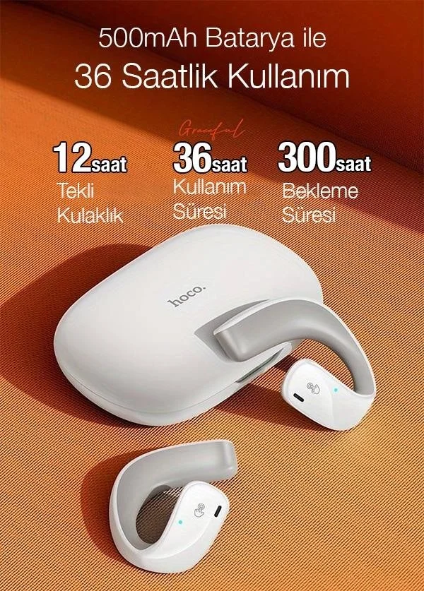 Polhammobile Polham BT5.3V 500MAH Ergonomic In-Ear Design Bluetooth Headset with Charging, Hifi Supported Microphone Headset