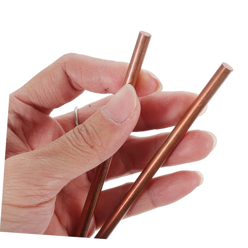 قضيب معدني دائري من النحاس النقي لتأريض المعدات الكهربائية والحرف اليدوية - Image 4