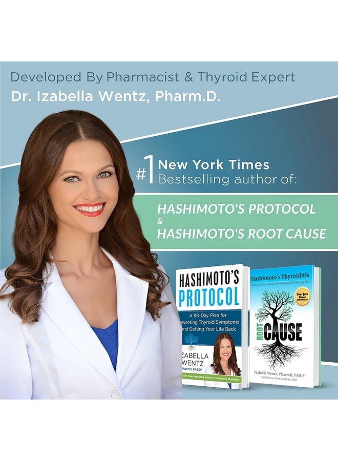 Rootcology by Dr. Izabella Wentz Pancreatic Enzymes Plus | Enteric Coated Lipase, Protease & Amylase Blend with Bromelain |90 Capsules - Image 5