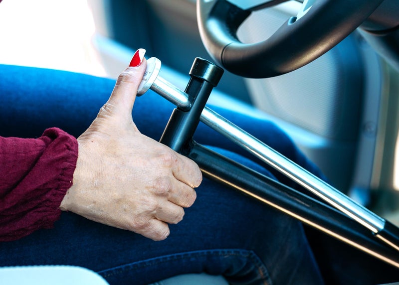 QuicStick Hand Controls أدوات تحكم اليد للسيارات QuicStick للسائقين ذوي الإعاقة، أدوات تحكم اليد للسائقين ذوي الاحتياجات الخاصة، معدات مساعدة القيادة للإعاقة الدائمة أو المؤقتة - Image 3