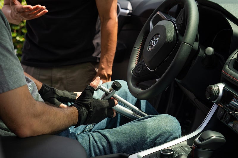 QuicStick Hand Controls أدوات تحكم اليد للسيارات QuicStick للسائقين ذوي الإعاقة، أدوات تحكم اليد للسائقين ذوي الاحتياجات الخاصة، معدات مساعدة القيادة للإعاقة الدائمة أو المؤقتة - Image 5