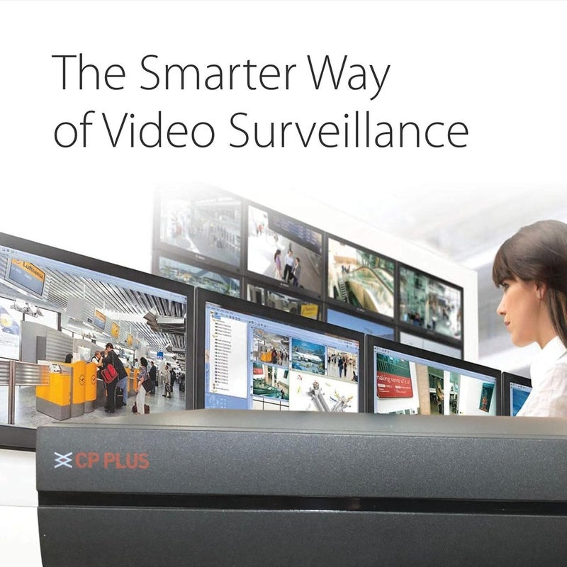 CP PLUS CP-UVR-0401E1-IC2 مسجل فيديو رقمي 4 قنوات بدقة Full HD مع ضغط H.265+ – دعم كاميرات حتى 2.4MP، أسود - Image 3