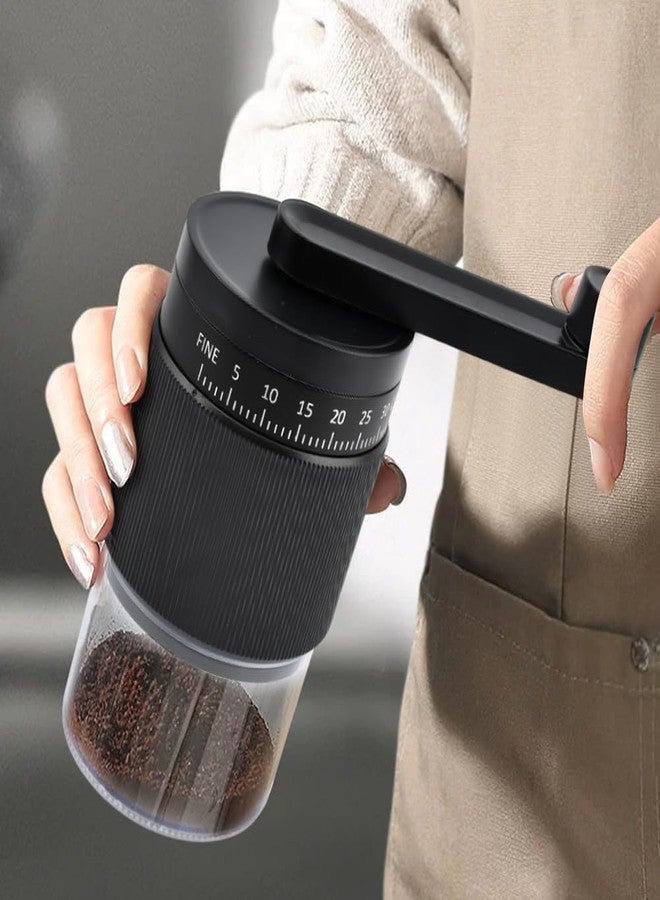 WeiLingBo Manual Coffee Grinder With Ceramics Burr For Espresso, Hand Coffee Bean Mill with 30g Capacity & Crank for Travel Camping Office Home - Image 4