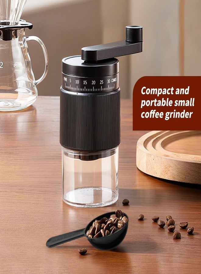 WeiLingBo Manual Coffee Grinder With Ceramics Burr For Espresso, Hand Coffee Bean Mill with 30g Capacity & Crank for Travel Camping Office Home - Image 5