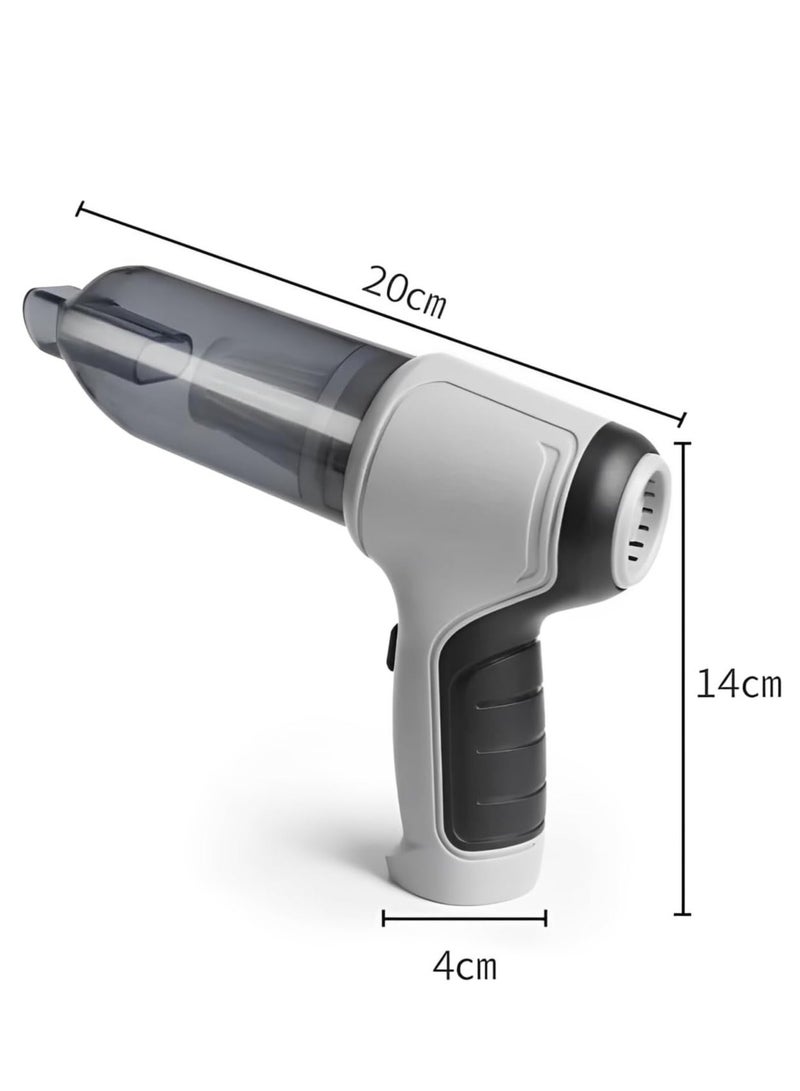 Denx DX1761 Handheld Vacuum Cleaner – 120W Powerful Suction, 26,000Pa Cordless Portable Dust Buster with 1200mAh Battery & USB Charging for Home, Office & Car Cleaning - Image 1