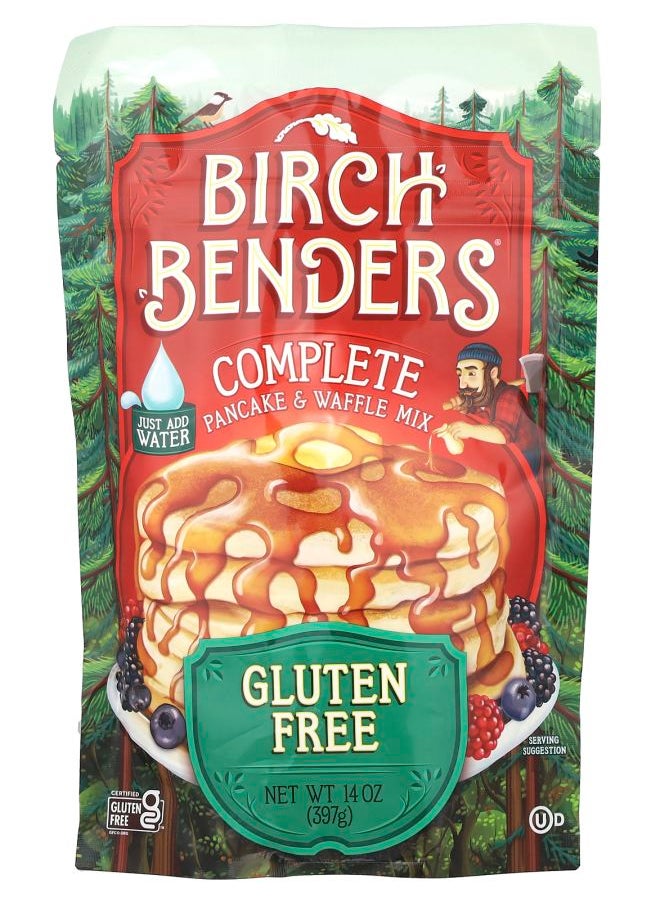 Birch Benders - Complete Pancake & Waffle Mix Gluten Free 14 oz (397 g) - Image 1