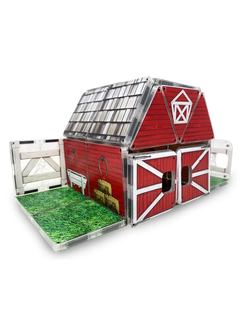 MAGNA-TILES CreateOn Farmyard Barn