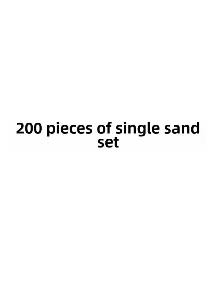 Psychological Sand Table Sand Suit School Unit Professional Consulting Room Full Set Of Box Court Game Mold Welcome Inspection Special-Product Color:200 Single Sand Sets (simple Version Of Sand Sets)  - Image 1
