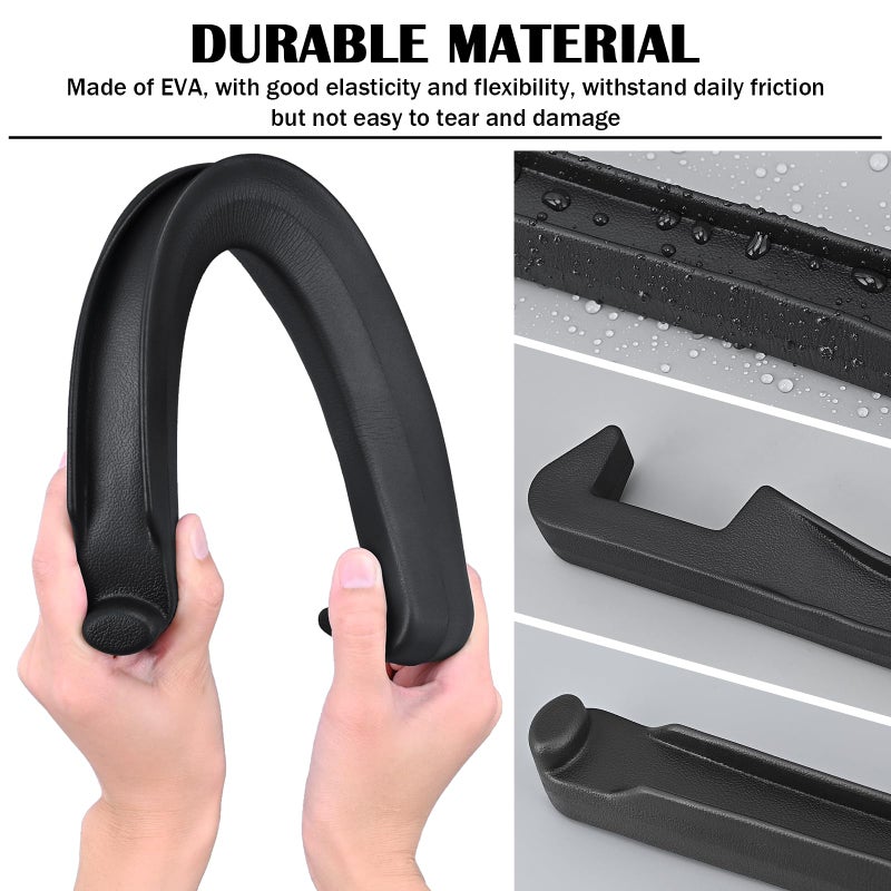 Junecarp 2PCS Car Seat Gap Filler Organizer with Storage Slot & Hook,Car Seat Gap Filler Strip for Filling Gaps,Universal & Double-Sided Use Cars Seats Gaps Plug Cars Interior Accessories - Image 3