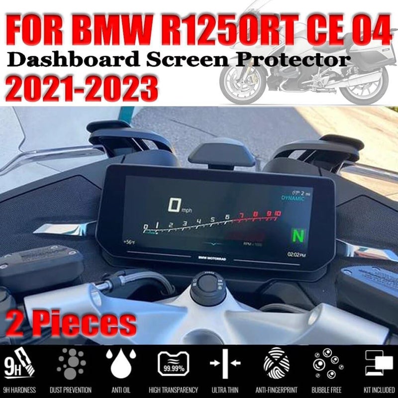 Yurefax Motorcycle Dashboard Screen Protector for BMW Models - Image 3