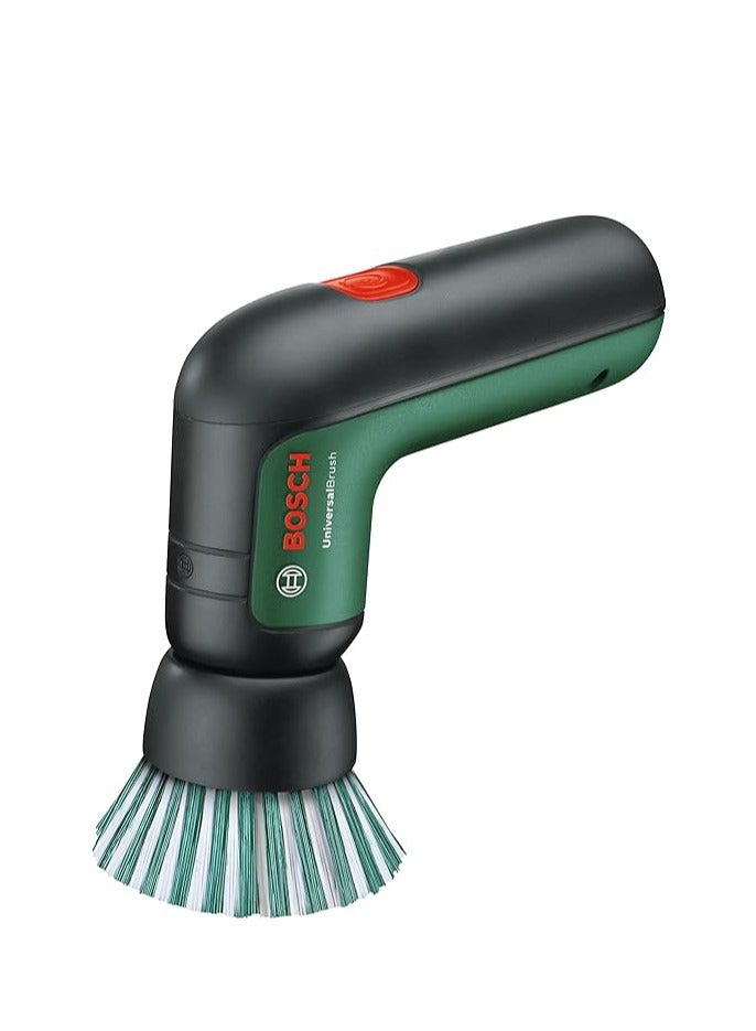 BOSCH Home and Garden Electric Cleaning Brush UniversalBrush (3.6 V Integrated Battery, 1 Micro-USB Cable and 4 Cleaning attachments Included, in Carton Packaging) - Image 1