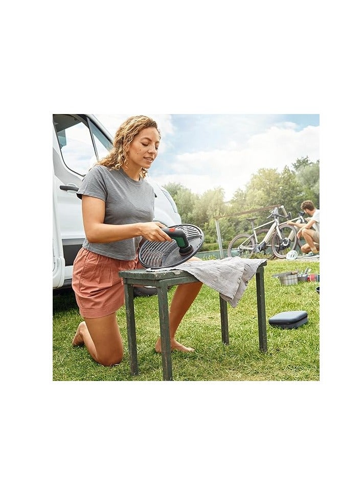 BOSCH Home and Garden Electric Cleaning Brush UniversalBrush (3.6 V Integrated Battery, 1 Micro-USB Cable and 4 Cleaning attachments Included, in Carton Packaging) - Image 3