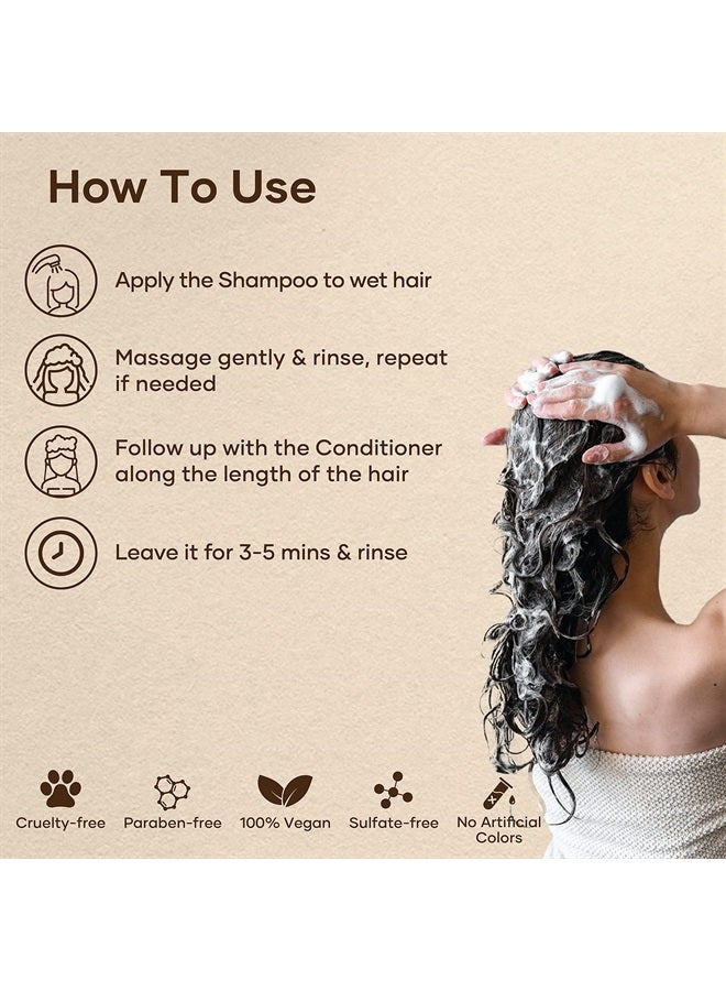 Botanic Hearth شامبو البيوتين مع زيت الزنجبيل والكيراتين - لتساقط الشعر والشعر الخفيف - يعزز نمو الشعر، خالي من الكبريتات والبارابين، للرجال والنساء - 16 أونصة سائلة - Image 3