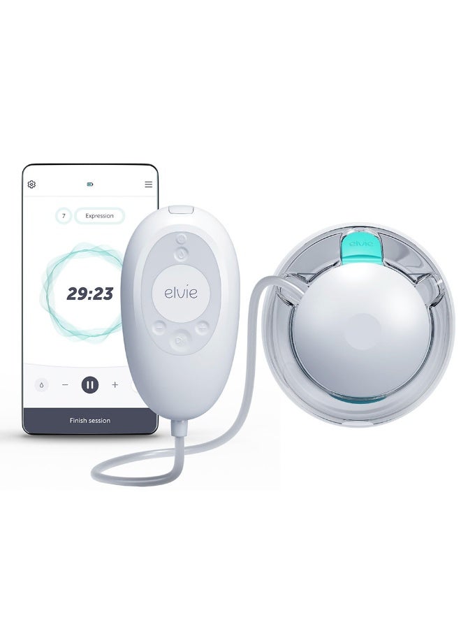 elvie Stride 2 Wearable Electric Breast Pump Single