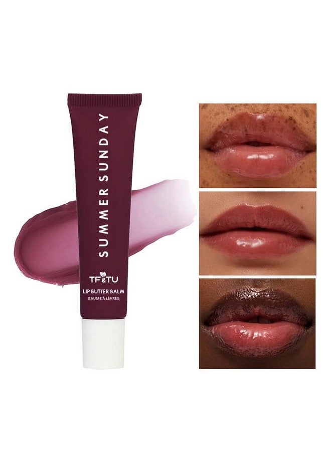 Petansy Tinted Lip Butter Balm 4 Colors Summer Special Lip Butter Balm Set Long Lasting Hydrating Jelly Tint Lip Stain Balm Natural Plumping Lip Tint Lip Care Lip Mask for Soft & Smooth & Protect Dry Lip - Image 5