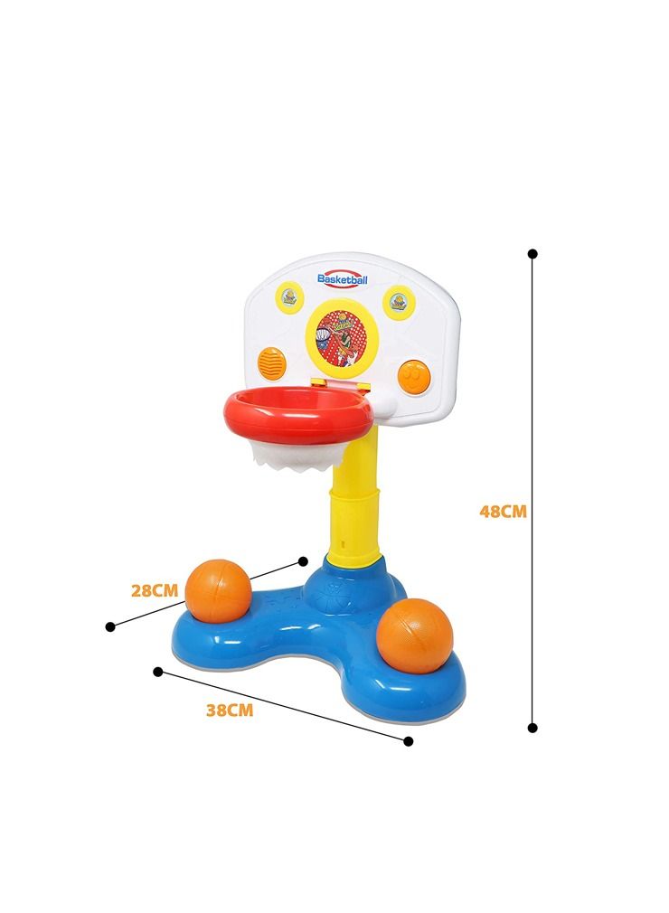 Five Star 2 in 1 Battery Operated Shoot' N Sound Basketball Game for Toddlers - Image 3