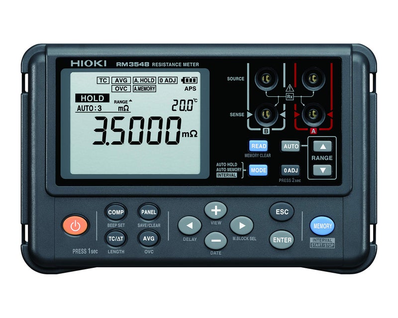 Hioki RM3548 Multimeter, High-Precision Portable Resistance Milli-Ohmmeter - Image 2