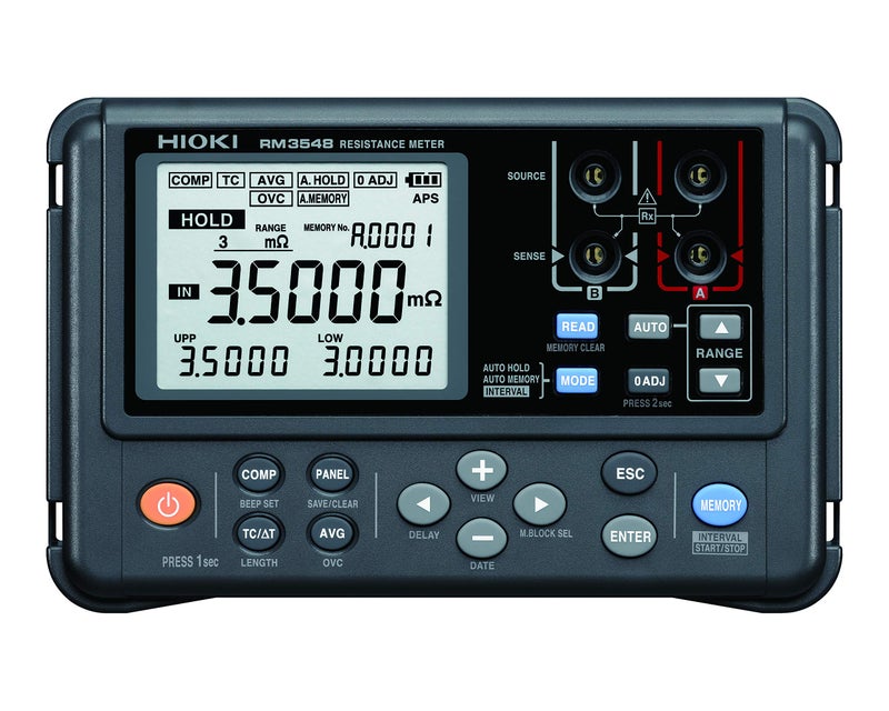 Hioki RM3548 Multimeter, High-Precision Portable Resistance Milli-Ohmmeter - Image 1