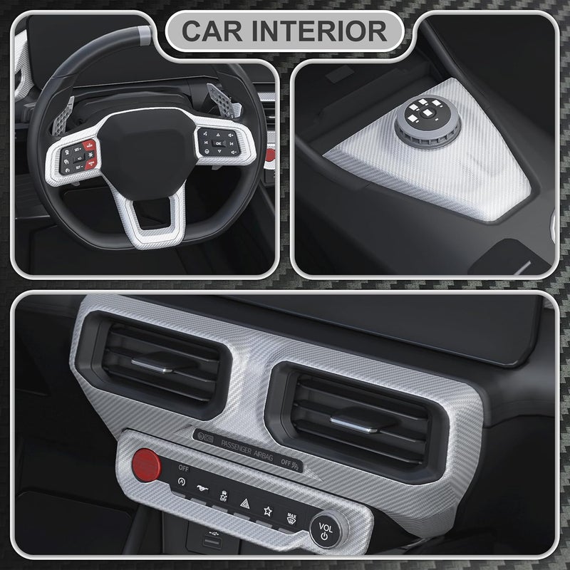 Lypumso 3D White Carbon Fiber Vinyl Wrap - Image 3
