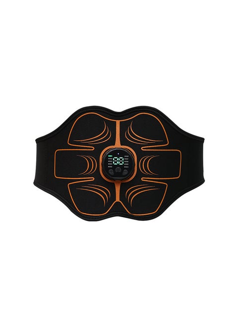 New EMS Abdominal Trainer Muscle Belt Fitness Gear Orange-new 30-gear belt charging