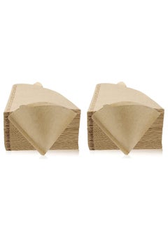 MIBRU Coffee Filter Set, 200 Filter Paper, Large Size, 02 Brown Color  - Image 2