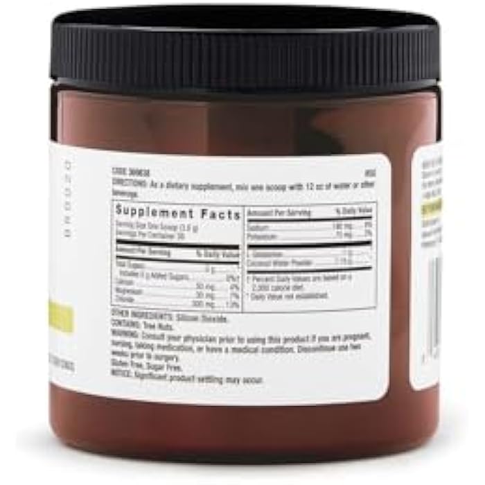 BEYOND RAW Chemistry Labs Electrolytes Powder, Lab Grade, Gluten Free, Sugar Free Electrolyte Drink Mix, Supports Performance and Hydration, 30 Servings - Image 2