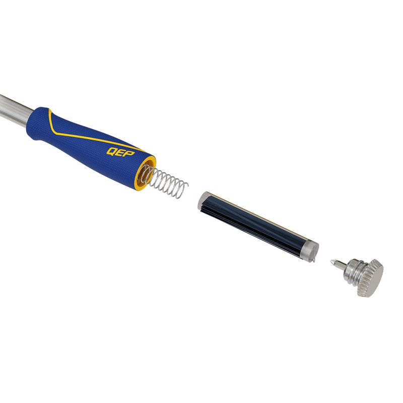 QEP 62920 كاشط للأرضيات والجدران 4 بوصة مع مقبض 5.25 بوصة وشفرة من الفولاذ المقاوم للصدأ - Image 3