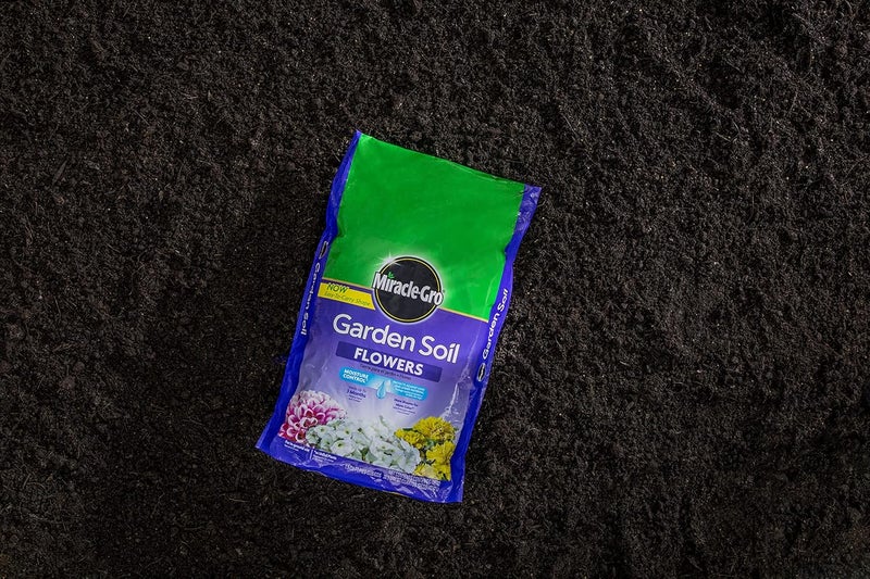Miracle-Gro تربة حديقة الزهور من ميركل-غرو 1.5 قدم مكعب - Image 2