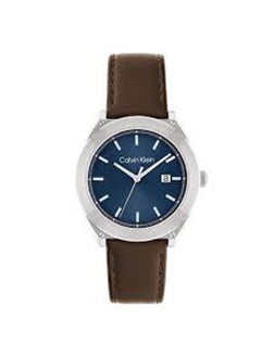 CALVIN KLEIN Leather Analog Watch 25200200  - Image 1