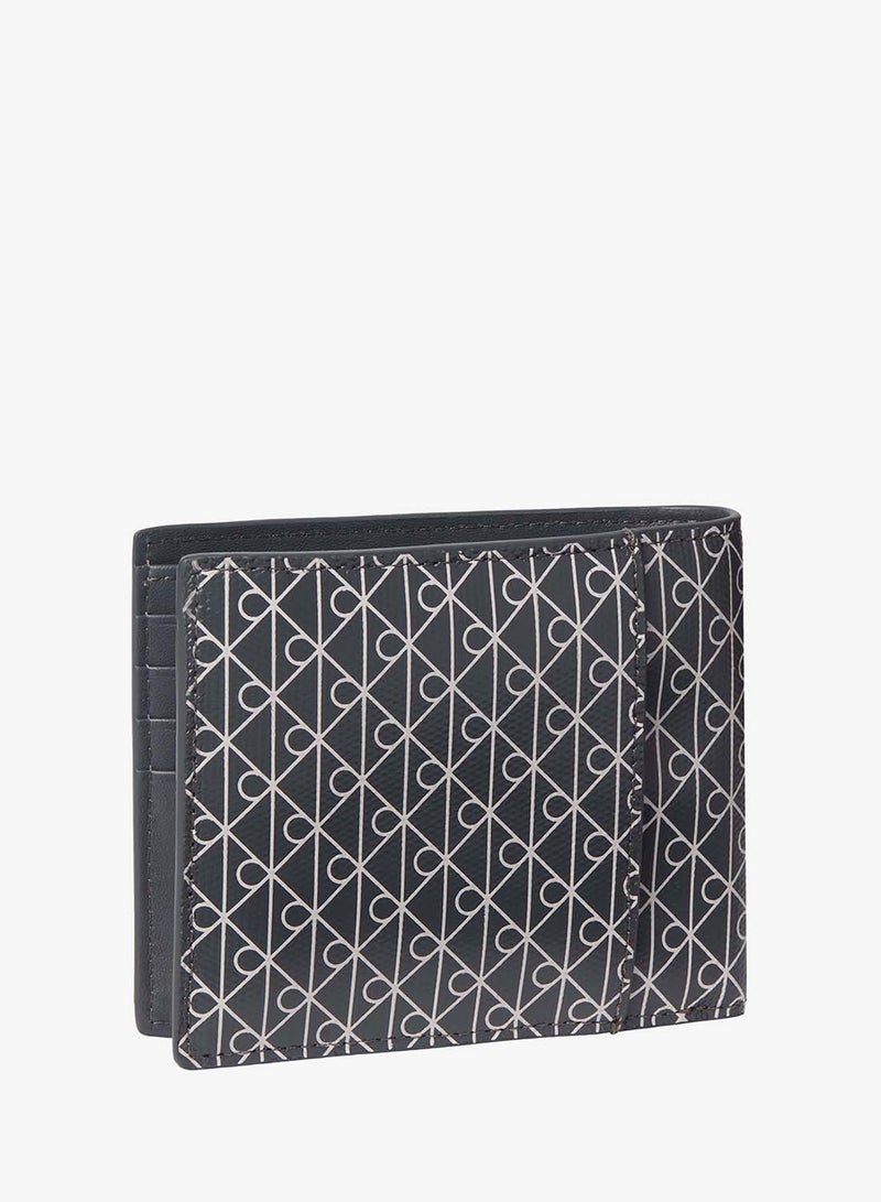 CALVIN KLEIN Coated Emblem Print Bifold Wallet - Image 2
