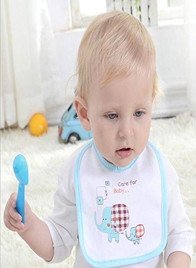 Uber World Waterproof Baby Bibs, 2-Layered, Cotton, Pack of 10 - Image 1