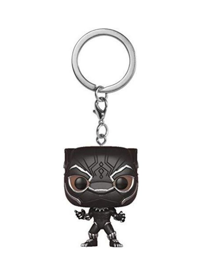 NIBEMINENT Black Panther Collectible Figure Keychain 4x2x1inch - Image 1