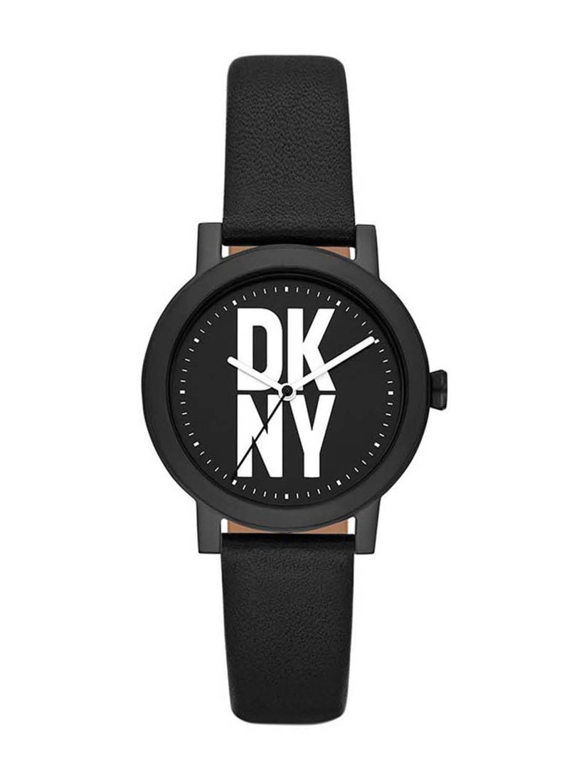 DKNY Women's Analog Wrist Watch NY6619 - 34 Mm Black  - Image 1