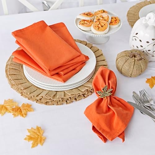 DII 100% Spun Polyester Table Top Collection, 60x84, White, 1 Piece - Image 4