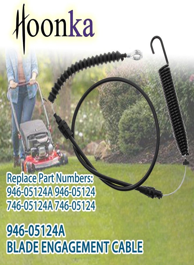 Funhoon HOONKA 946-05124A Deck Engagement Cable for MTD Lawn Mowers Replaces 746-05124 (946-05124A Deck Engagement Cable) - Image 2