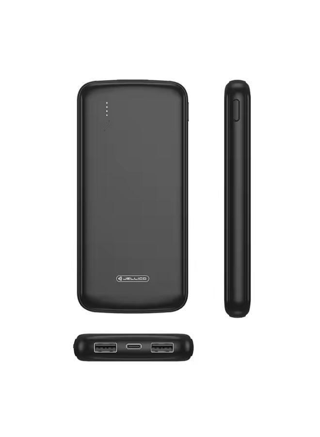 Jellico 10000mAh Power Bank – Dual Fast Charging – Compact Design – Model P51 - Image 2