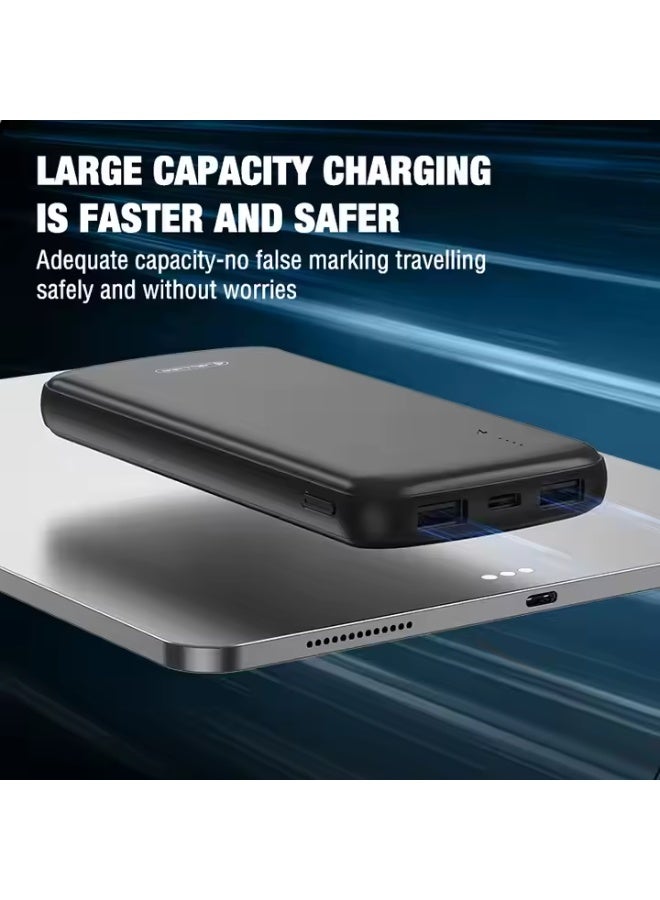 Jellico 10000mAh Power Bank – Dual Fast Charging – Compact Design – Model P51 - Image 5