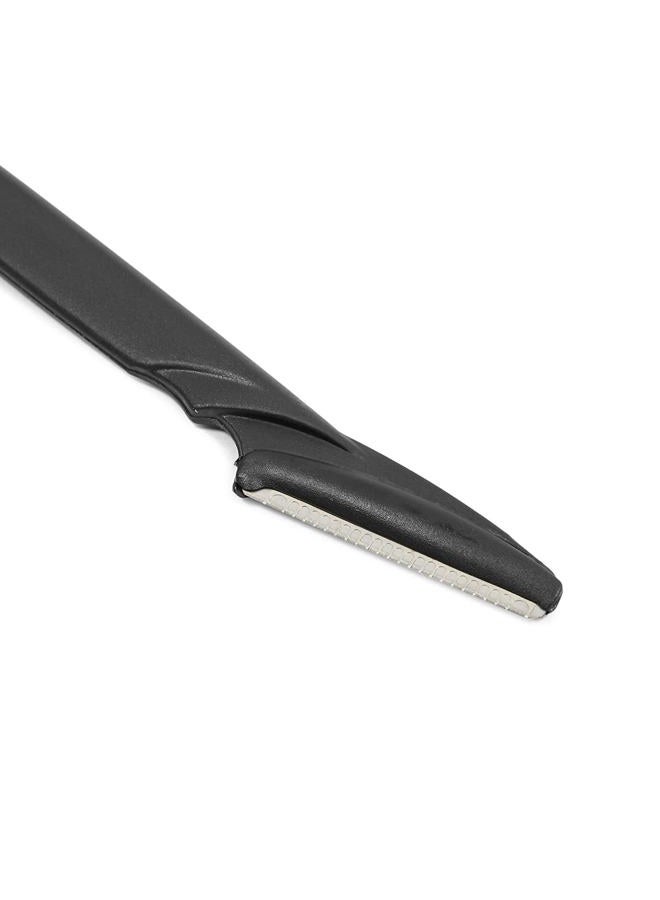 Glamlily Men's Touch Up Razors for Mustache, Beard (Black, 5.8 Inches, 12 Pack) - Image 5