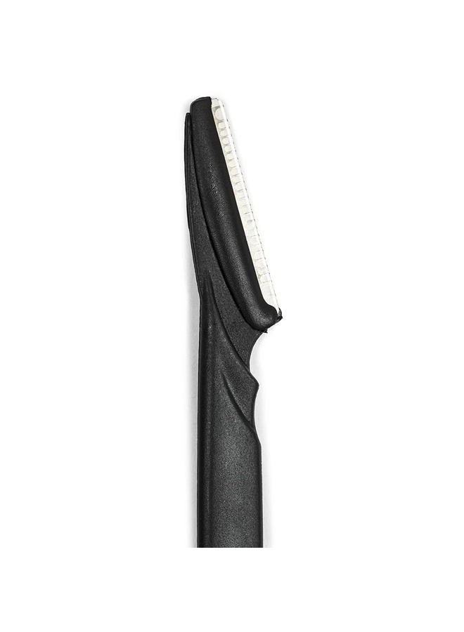 Glamlily Men's Touch Up Razors for Mustache, Beard (Black, 5.8 Inches, 12 Pack) - Image 3
