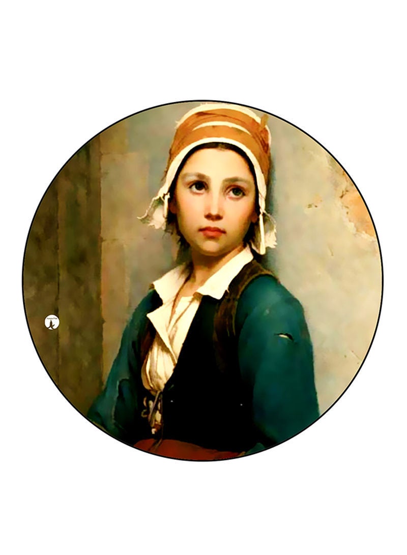 RKN Vintage Art Printed Fridge Magnet  Multicolour - Image 1