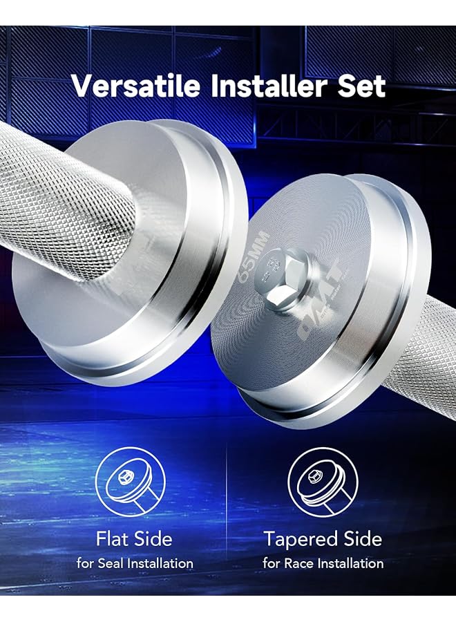 Orion Motor Tech Bearing Press Kit, 10Pc Bearing Race And Seal Driver Set With Seal Driver And 9 Bearing Adapters, Seal Installer Bearing Driver Kit For Bearing Installation - Image 3