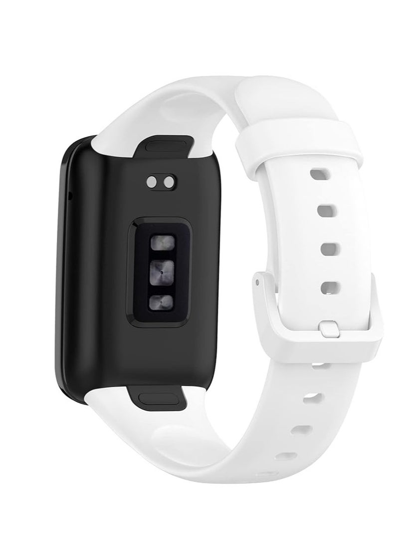 سوار ساعة يد من السيليكون الناعم لهاتف Xiaomi Mi Band 7 Pro للنساء والرجال بديل سوار معصم رياضي سوار Mi Band 7 Pro