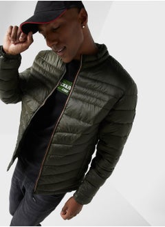 Zip Through Puffer Jacket