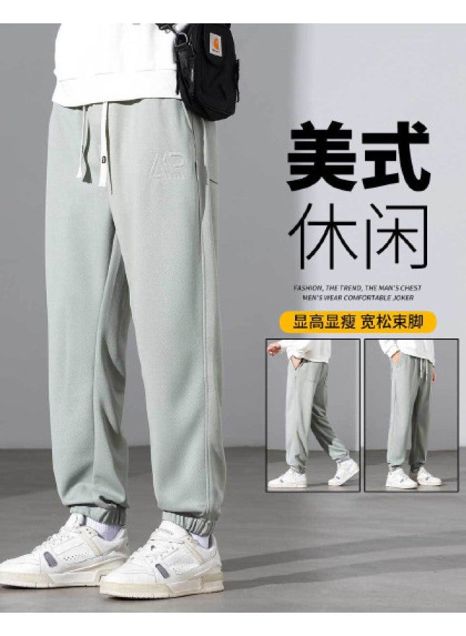 TonLion spring Versatile Korean Loose-fit Harem Joggers Youth Sports Minimalist Casual Pants - Image 1
